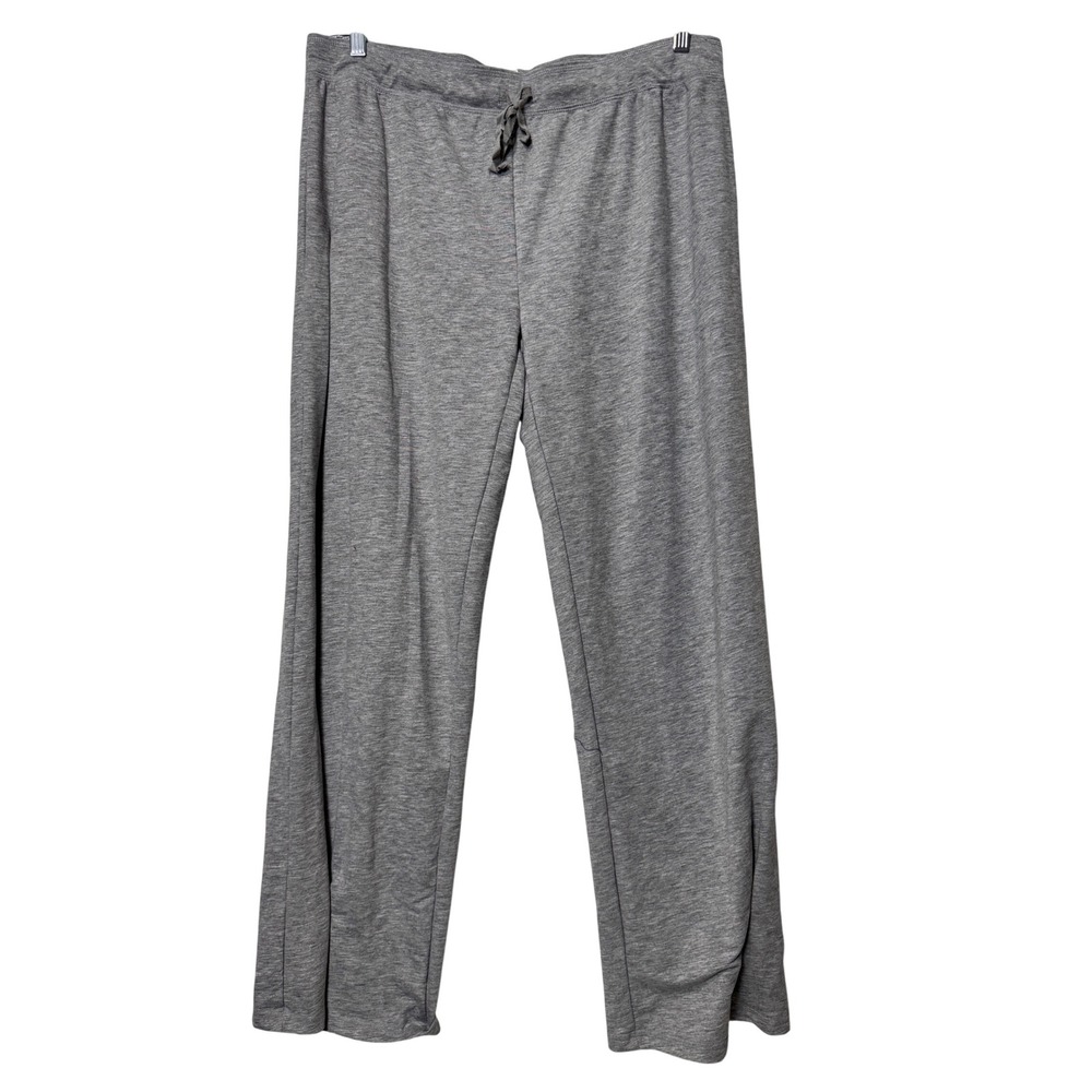 Karen Neuburger Gray Lounge Pajama Pants XXL Wide Leg Drawstring 1044367
